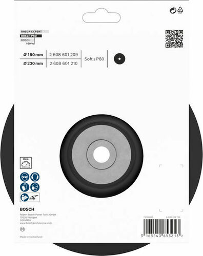 Bosch Power Tools PRO Stützteller weich, 230 mm, M14 2608601210 Bosch Power Tools PRO Stützteller weich, 230 mm, M14 2608601210