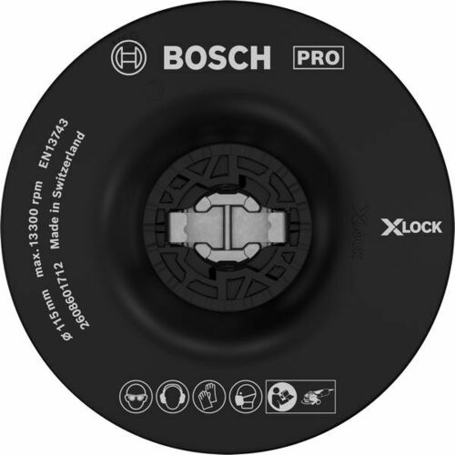 Bosch Power Tools PRO Stützteller Medium, 115 mm, X-Lock 2608601712