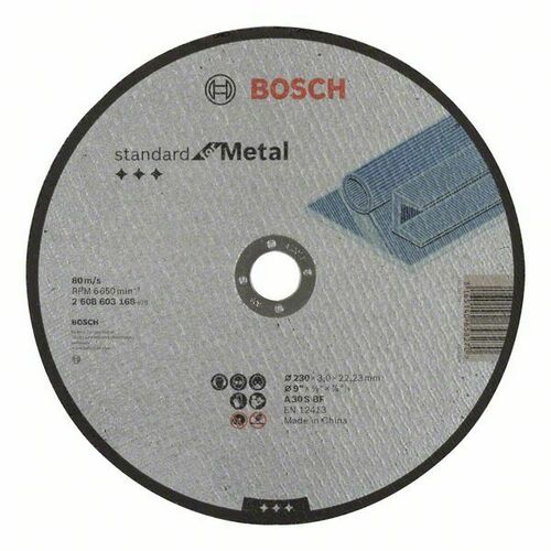 Bosch Power Tools Trennscheibe 230x3,0mm Metal 2608603168