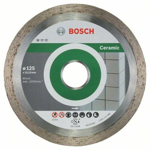 Bosch Power Tools DIA Trenn S.f.Cerami 125x22,23x1,6x7mm 2608603232