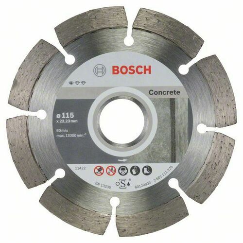 Bosch Power Tools DIA Trenn S.f.Concre 115x22,23x1,6x10mm 2608603239