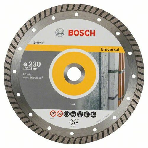 Bosch Power Tools DIA Trenn S.f.UTurbo 230x22,23x2,5x10mm 2608603252