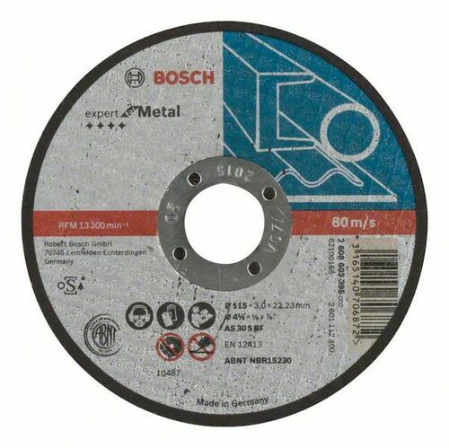 Bosch Power Tools Trennscheibe 125x3mm METAL 2608603395