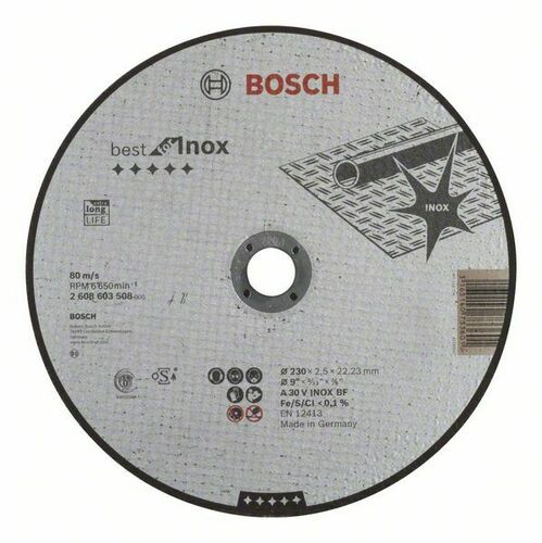 Bosch Power Tools Trennscheibe 125x1,0mm METAL 2608603508
