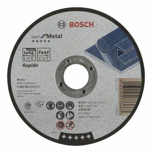 Bosch Power Tools Trennscheibe 230x1,9mm METAL 2608603514