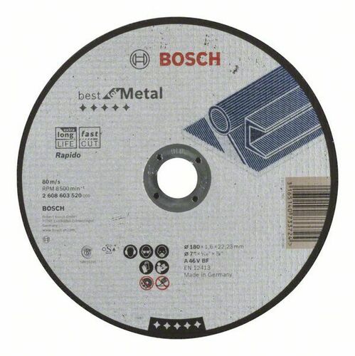 Bosch Power Tools Trennscheibe 180x1,6mm Metal 2608603520