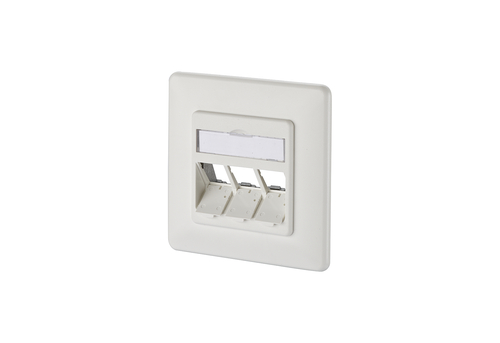 Metz Connect Keystone Dose UP 3Port leer reinweiß 130B20D31002KE Metz Connect Keystone Dose UP 3Port leer reinweiß 130B20D31002KE