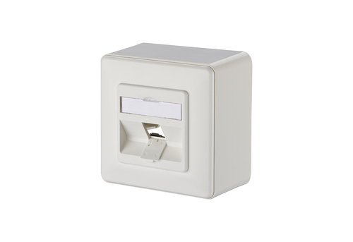 Metz Connect Keystone Dose AP 1Port leer reinweiß 130B20D10002KE Metz Connect Keystone Dose AP 1Port leer reinweiß 130B20D10002KE