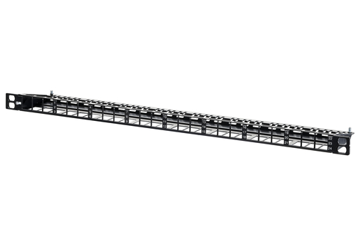 Metz Connect Modulträger 19Z leer 0,5HE f.24xKeystm.sw 130925-BKKE Metz Connect Modulträger 19Z leer 0,5HE f.24xKeystm.sw 130925-BKKE