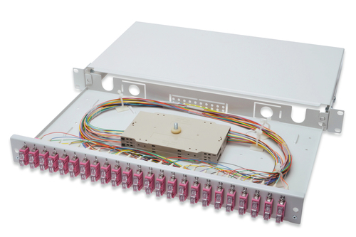 DIGITUS LWL-Spleißbox 24xSC OM4 DN-96322-4 DIGITUS LWL-Spleißbox 24xSC OM4 DN-96322-4