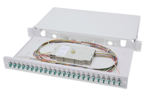 DIGITUS LWL-Spleißbox 24xLC OM3 DN-96332/3