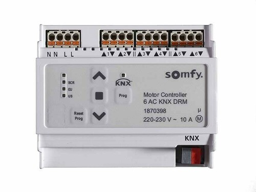Somfy Motorsteuergerät-KNX f.6 Antr.,220-230VAC 1870398