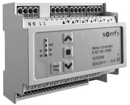 Somfy Motorsteuergerät IB+ f. 6 Antriebe 1870399