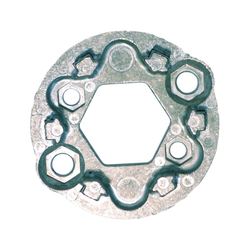 Kaiser Nienhaus Clipslager Alu-Druckguss Alu-Druckguss D=75mm 212153