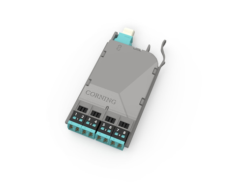 Corning EDGE8 Universal Modul LC Duplex SM OS2 ECM8-UM08-04-E8G-ULL