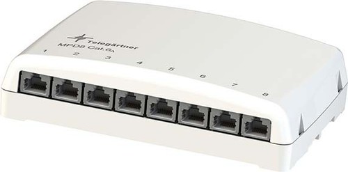 Telegärtner Mini-Verteiler Cat6 MPD8-HS apws TH35 100006984