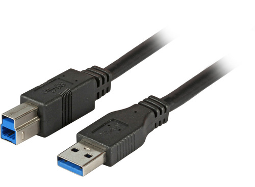 EFB-Elektronik USB3.0 HighSpeed-Kabel 1,8m schwarz A-B St/St K5247SW.1,8