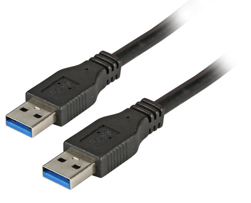 EFB-Elektronik USB3.0 HighSpeed-Kabel 1,0m schwarz A-A St/St K5280SW.1