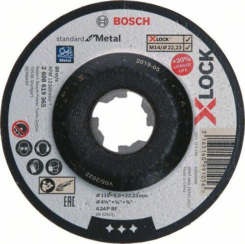 Bosch Power Tools X-LOCK SfM 115x6mm T41 2608619365