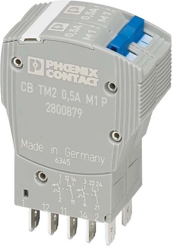 Phoenix Contact Geräteschutzschalter thermomagnetisch CB TM2 16A M1 P Phoenix Contact Geräteschutzschalter thermomagnetisch CB TM2 16A M1 P