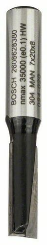 Bosch Power Tools Nutfräser 8mm,D1 7mm,L19,6mm 2608628380