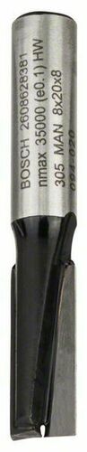 Bosch Power Tools Nutfräser 8mm,D1 8mm,L19,6mm 2608628381