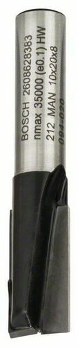 Bosch Power Tools Nutfräser 8mm,D1 10mm,L19,6mm 2608628383