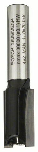 Bosch Power Tools Nutfräser 8mm,D1 11mm,L19,6mm 2608628384