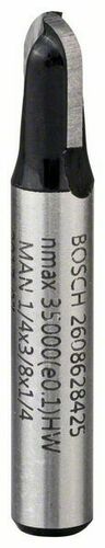 Bosch Power Tools Hohlkehlfräser 1/4", R1 3,2mm 2608628425