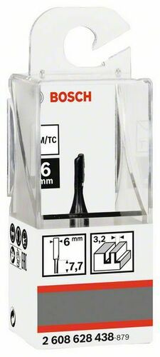 Bosch Power Tools Nutfräser 6mm,D1 3,2mm,L7,7mm 2608628438