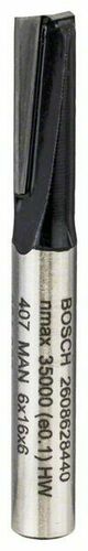Bosch Power Tools Nutfräser 6mm,D1 6mm,L15,6mm 2608628440