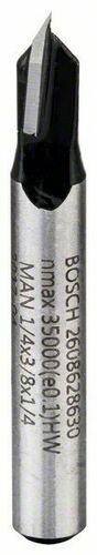 Bosch Power Tools Nutfräser 1/4Zoll,D16,3mm 2608628630