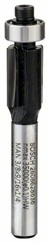 Bosch Power Tools Bündigfräser 1/4 Zoll,D1 9,55mm 2608628636