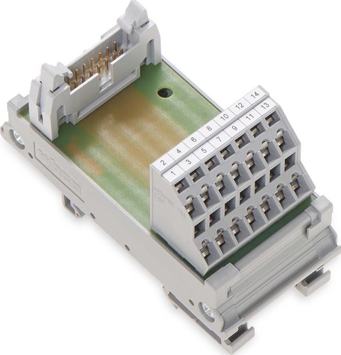 WAGO GmbH & Co. KG Übergabemodul Flachstecker 10-pol 289-611