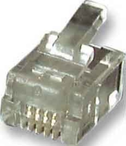 EFB-Elektronik Modular-Stecker RJ12 f.Flachbandkbl. 37513.1-100 (VE100)