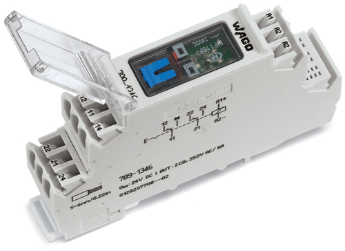 WAGO GmbH & Co. KG Relais-Baustein 24VDC 8A 2U Hand 789-1346