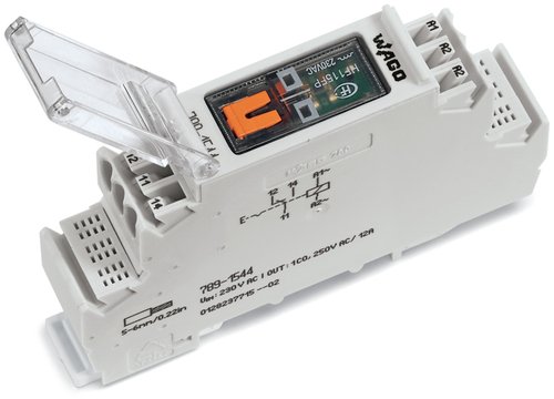 WAGO GmbH & Co. KG Relais-Baustein 230VAC 12A 1U Hand 789-1544