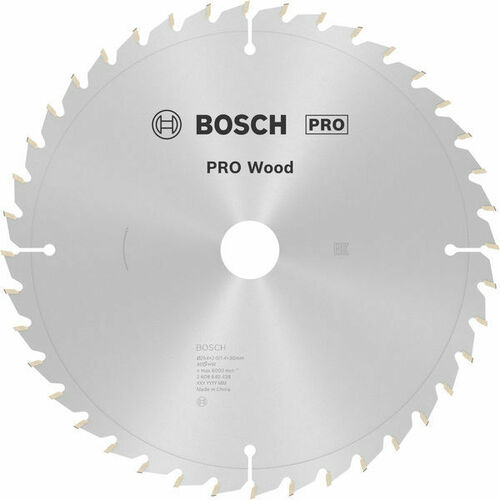 Bosch Power Tools PRO Wood Kreissägeblatt, 254 x 2 x 30 mm, Z40 2608640438 Bosch Power Tools PRO Wood Kreissägeblatt, 254 x 2 x 30 mm, Z40 2608640438