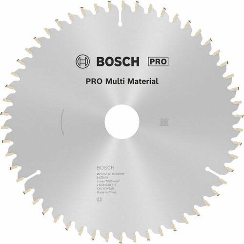 Bosch Power Tools PRO Multi Material Kreissägeblatt 210 x 2608640511 Bosch Power Tools PRO Multi Material Kreissägeblatt 210 x 2608640511