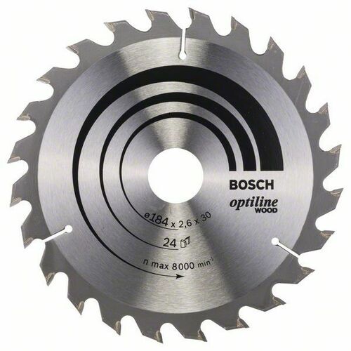 Bosch Power Tools PRO Wood Kreissägeblatt, 184 x 2,6 x 30 mm 2608640610