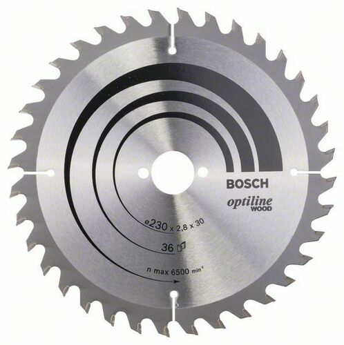 Bosch Power Tools PRO Wood Kreissägeblatt, 230 x 2,8 x 30 mm 2608640628