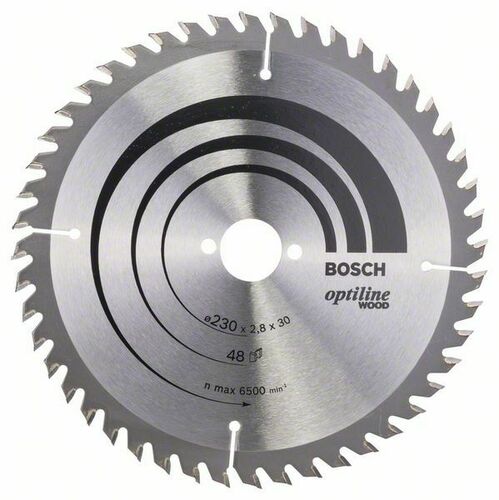 Bosch Power Tools PRO Wood Kreissägeblatt, 230 x 2,8 x 30 mm 2608640629