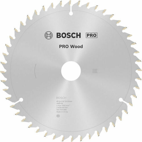 Bosch Power Tools PRO Wood Kreissägeblatt, 216 x 2,8 x 30 mm 2608640641