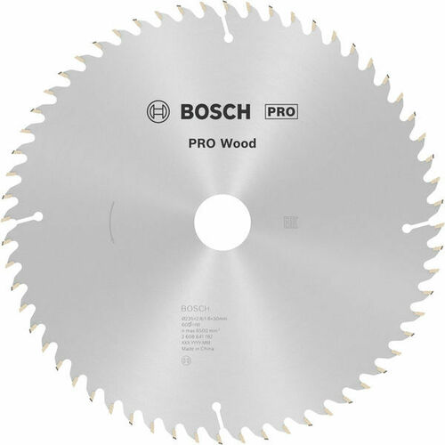 Bosch Power Tools PRO Wood Kreissägeblatt, 235 x 2,8 x 30 mm 2608641192 Bosch Power Tools PRO Wood Kreissägeblatt, 235 x 2,8 x 30 mm 2608641192