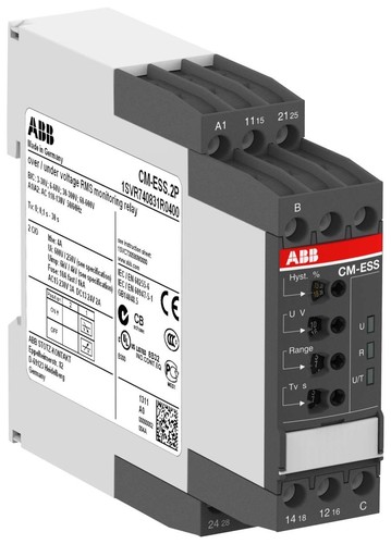 ABB Stotz S&J Spannungsüberwach.relais 2W 600V,110-130VAC CM-ESS.2P 110-130V