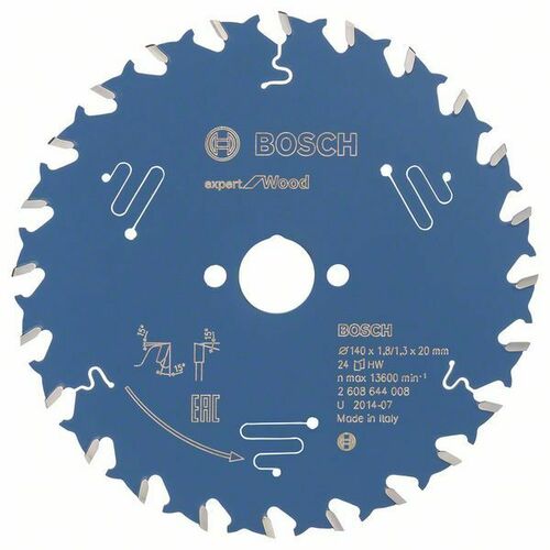 Bosch Power Tools Kreissägeblatt Wood 140x20x1,8mm,24 2608644008