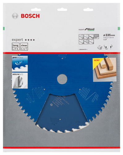 Bosch Power Tools Kreissägeblatt Expert for Wood H 335 x 30 Z40 2608644072 Bosch Power Tools Kreissägeblatt Expert for Wood H 335 x 30 Z40 2608644072
