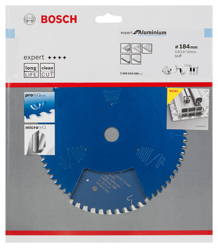 Bosch Power Tools Kreissägeblatt Expert for Aluminium H 184 x 20 2608644099