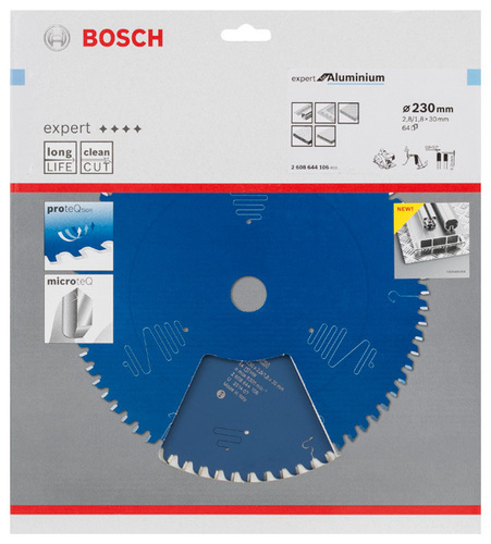 Bosch Power Tools Kreissägeblatt Expert for Aluminium H 230 x 30 2608644106 Bosch Power Tools Kreissägeblatt Expert for Aluminium H 230 x 30 2608644106