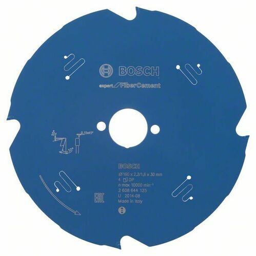 Bosch Power Tools Kreissägeblatt Fibre 190x30x2,2mm,4 2608644125